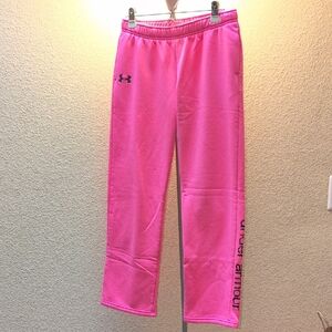 Under Armour Kids Bright Pink Joggers